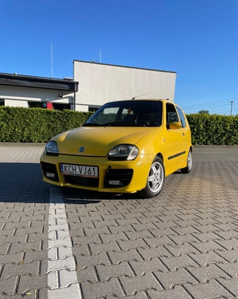 Fiat Seicento cena 6500 przebieg: 149500, rok produkcji 2000 z Biała Podlaska małe 154